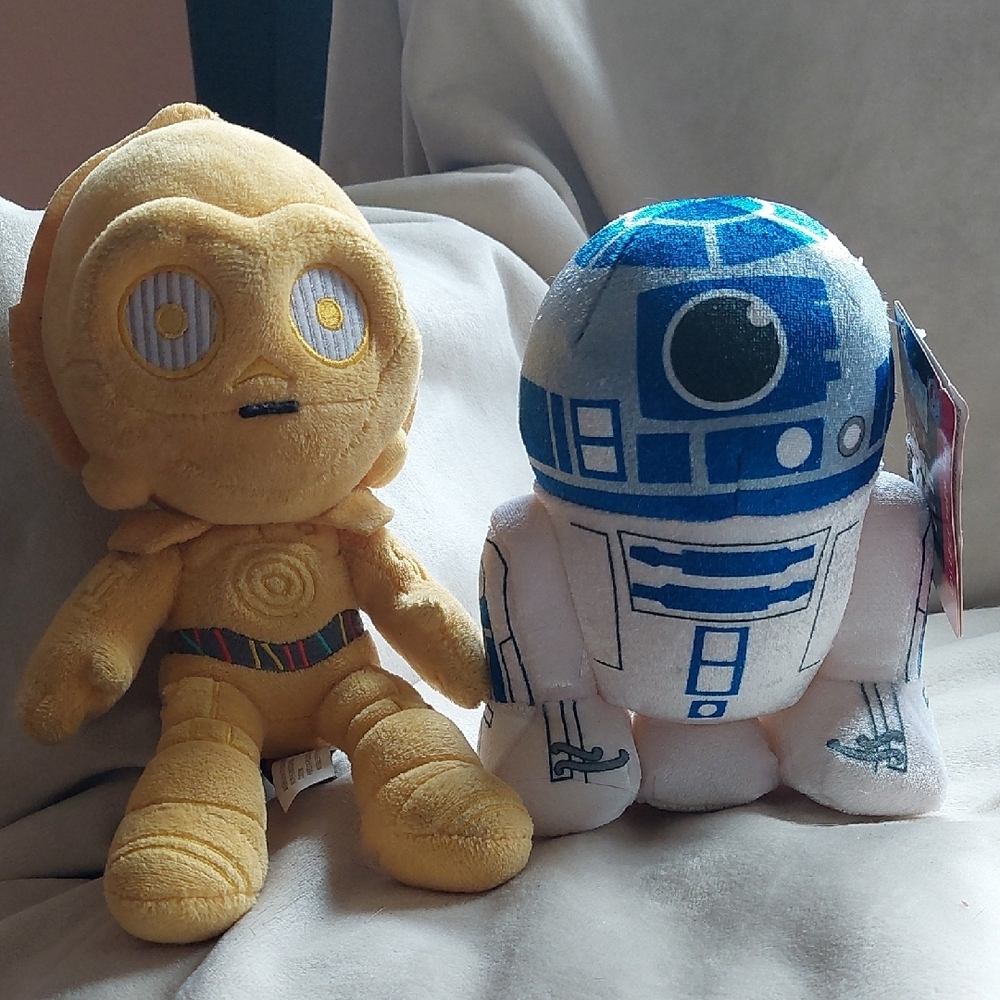 Star Wars Plush Toy Set - C-3PO and R2-D2